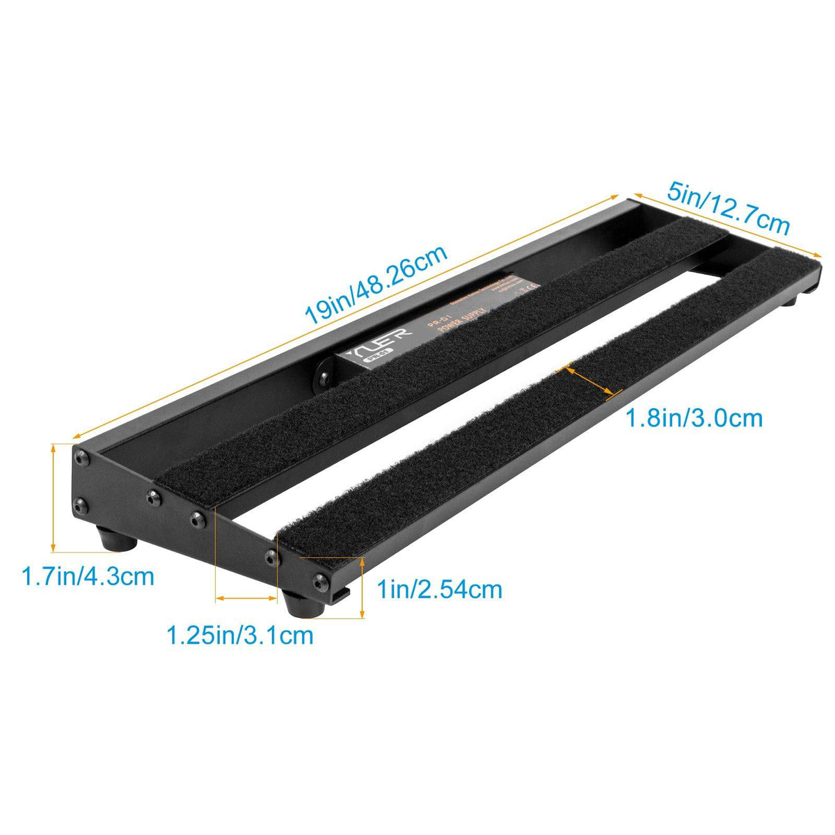 YUER PR-01 Guitar Effect Pedalboard with Power Supply