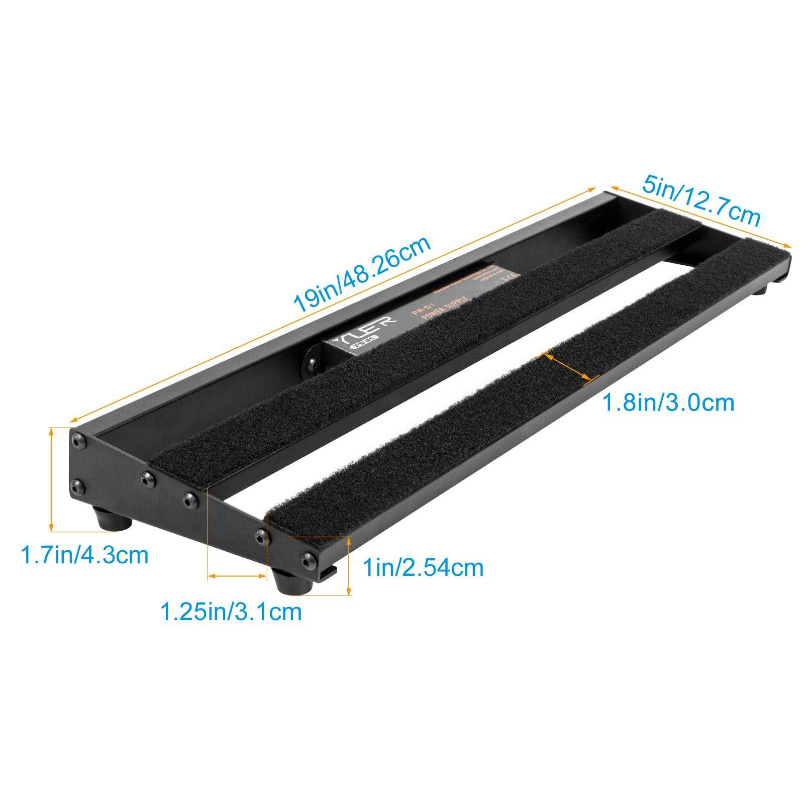 YUER PR-01 Guitar Effect Pedalboard with Power Supply