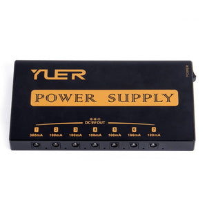 YUER PR-02 Rechargeable Effects Pedal Power Supply