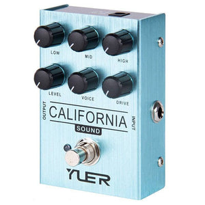 YUER YF-32 Amp Simulator Guitar Effects Pedal California Sound True Bypass